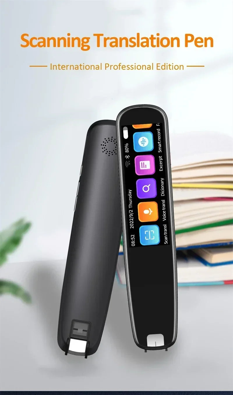 GeniusPenAI AI Translation Pen — 142 Languages | Offline Mode | Travel Translator