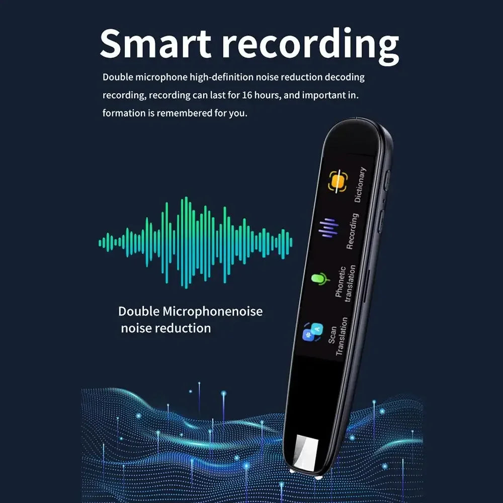 GeniusPenAI AI Scan Reader Pen — 112 Languages | Text-to-Speech | Dyslexia Support