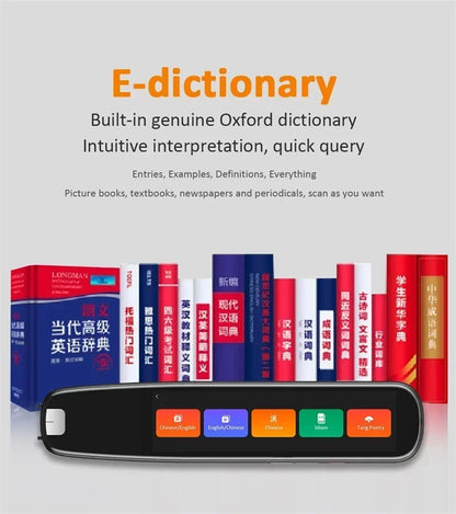 GeniusPenAI AI Translation Pen — 142 Languages | Offline Mode | Travel Translator