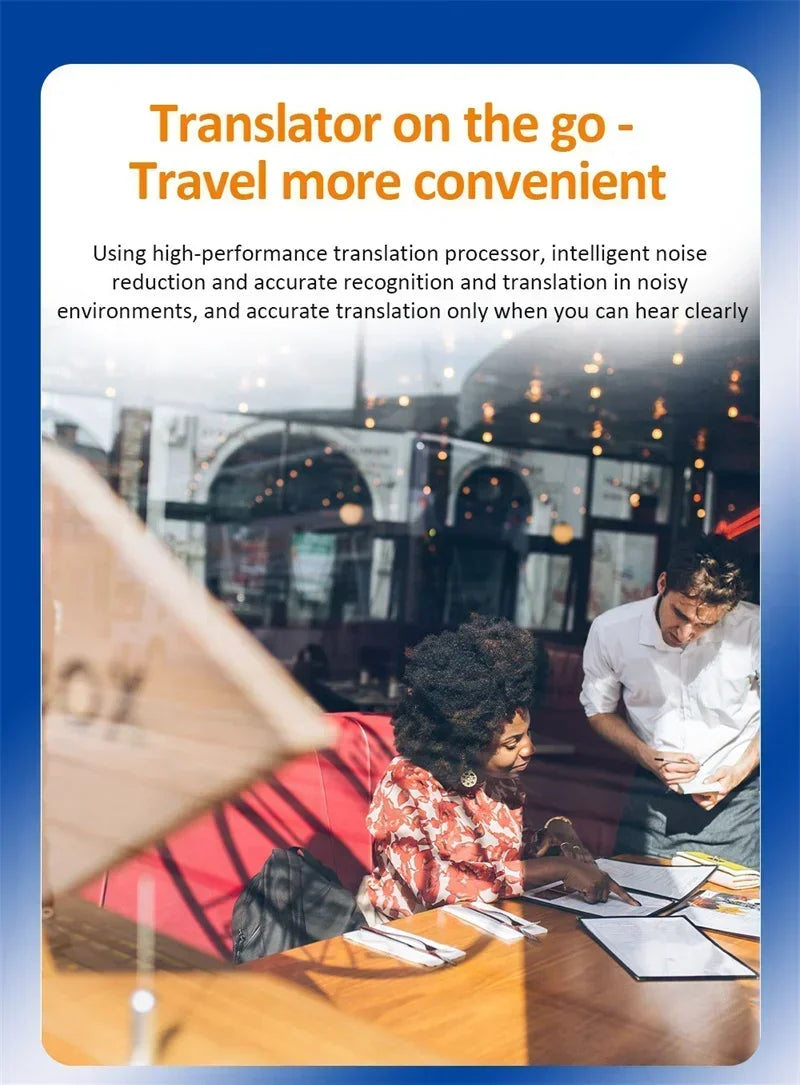 GeniusPenAI AI Translation Pen — 142 Languages | Offline Mode | Travel Translator