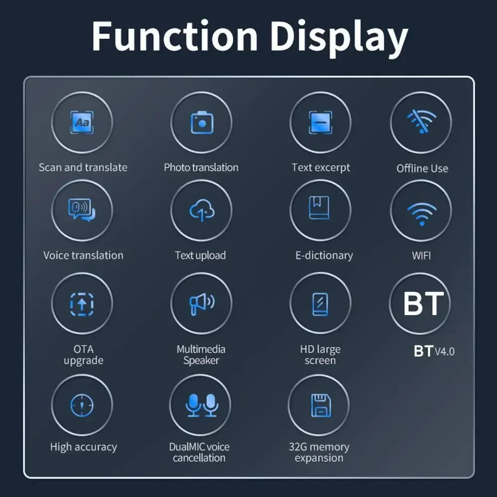 GeniusPenAI AI Scan Reader Pen — 112 Languages | Text-to-Speech | Dyslexia Support