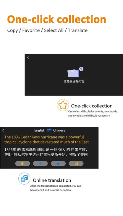 GeniusPenAI AI Translation Pen — 142 Languages | Offline Mode | Travel Translator